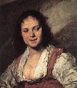 Frans Hals Gypsy Girl Sweden oil painting artist